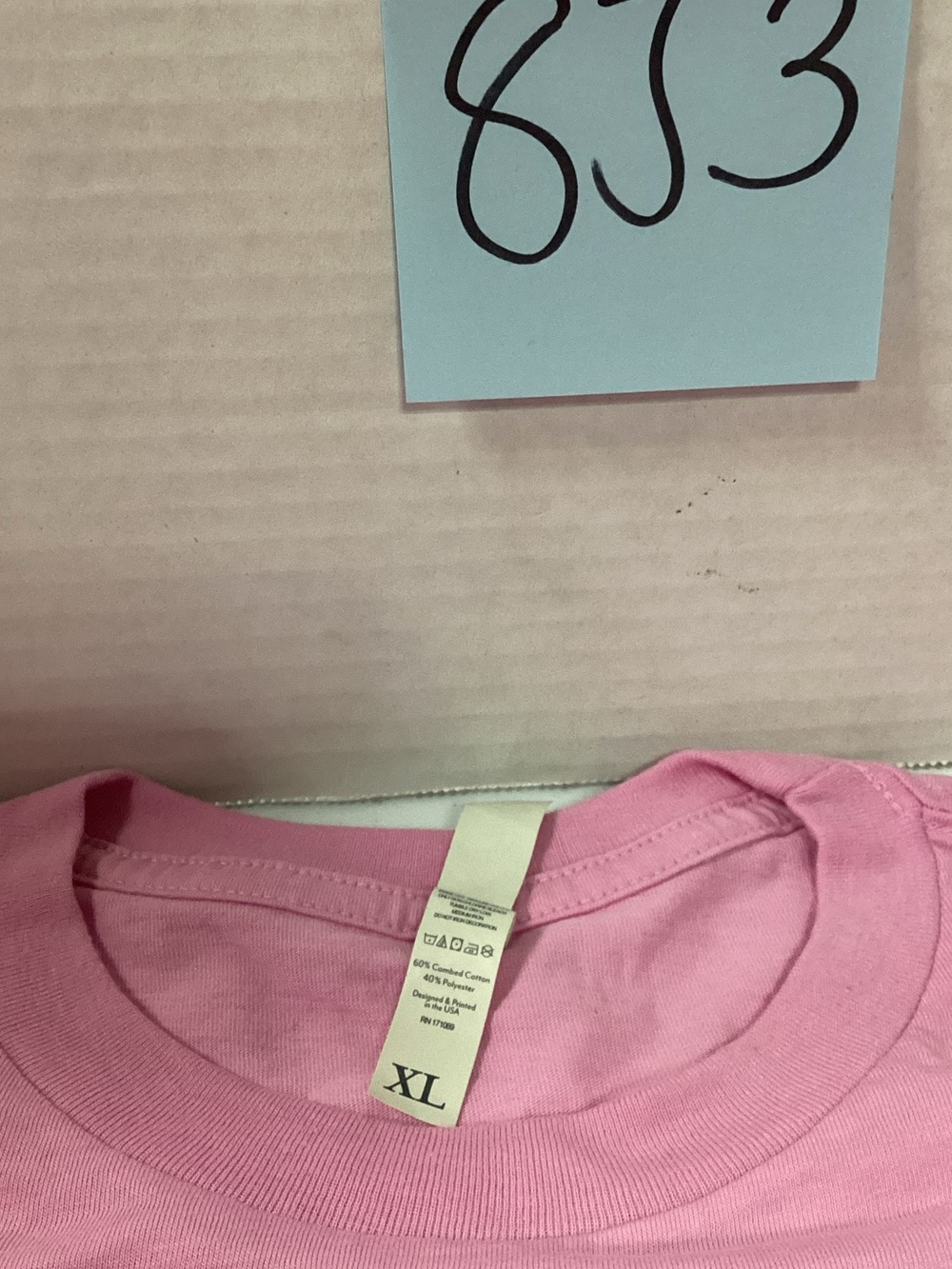Love in faith Pink Short Sleeve Tee - XL